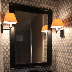 Cloakroom lighting design Hampshire