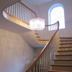 Stair lighting design Hampshire
